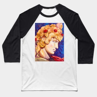 Dionysus and Stars Baseball T-Shirt